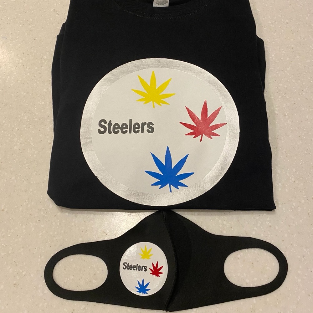 Unisex set of tee and mask “Steelers 420”
